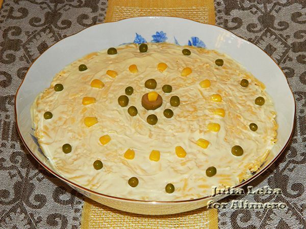 Блюдо яблоки в тесте