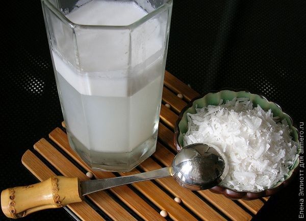 Приготовление кокосового молока и стружки