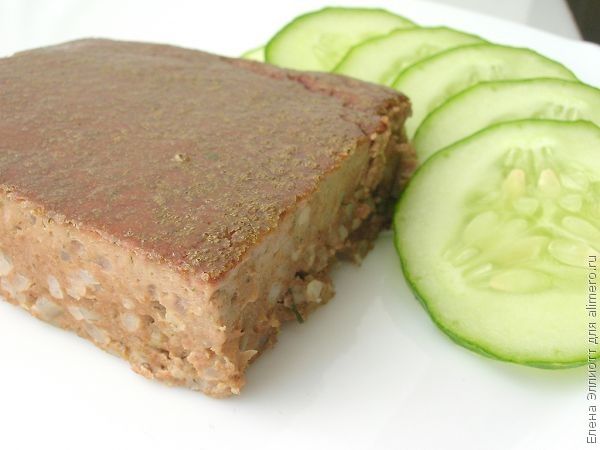 Запеканка с печенью и рисом в духовке Запеканка с печенью и рисом в духовке