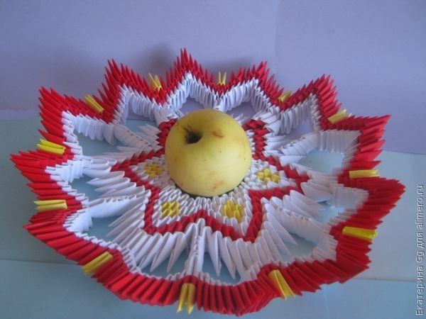 Оригами "Фруктовница"