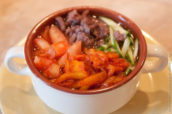 корейский суп Кукси