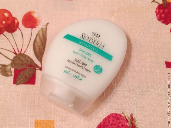 Крем для рук с экстрактом морских водорослей Nutriforce от Seaderm
