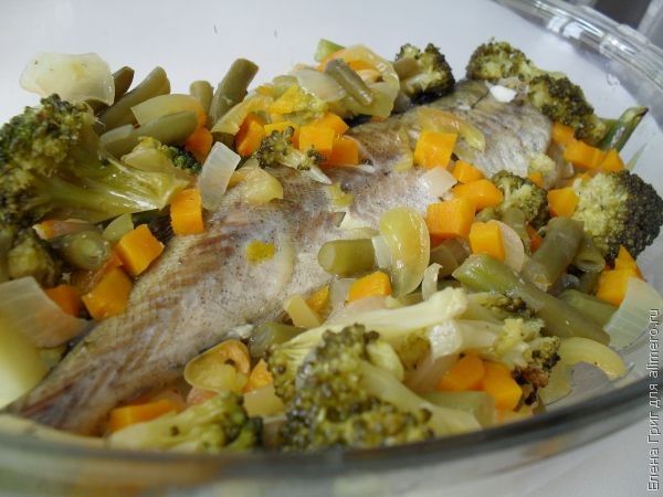 👌 Рыба с овощами в духовке, рецепты с фото