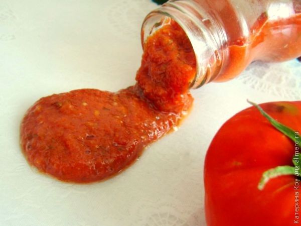 Домашний кетчуп (консервация)