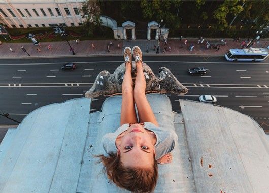 Фотосессия на крыше Фотосессия на крыше