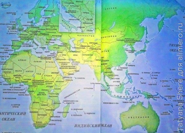 карта мира карта мира