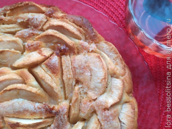 пирог с яблоками - итальянский деревенский