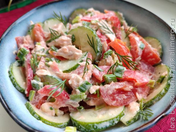 Всем салатам — салат: простой рецепт с участием обычных овощей и еще одного ингредиента