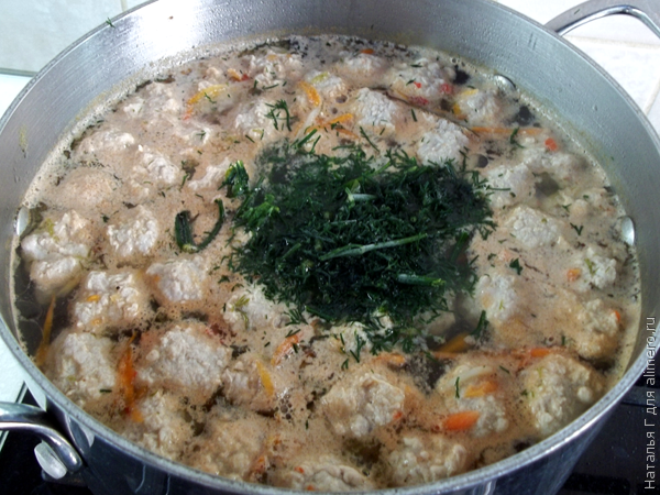 Мясные фрикадельки для супа рецепт