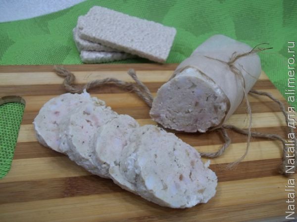 Как приготовить нежную колбасу из курицы дома – очень простой рецепт