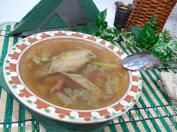 Рецепт куриного супа с грибами - проверенное первое блюдо
