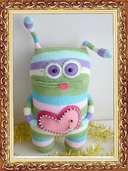 Игрушки из носочков Игрушки из носочков