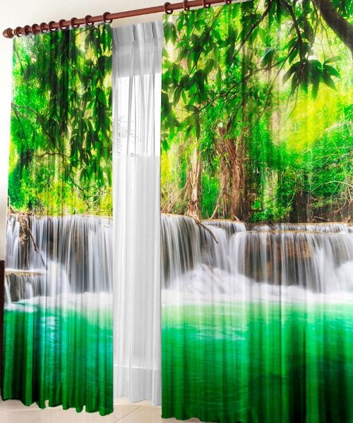 Яркие шторы с фотопринтом Яркие шторы с фотопринтом
