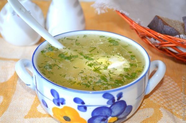 быстрый куриный суп с овощами рецепт