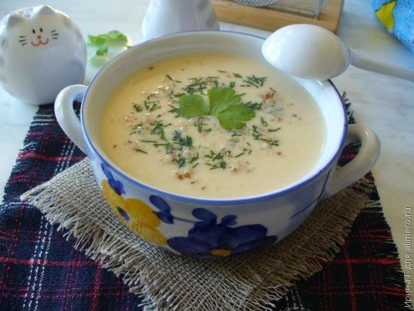 куриный крем-суп рецепт