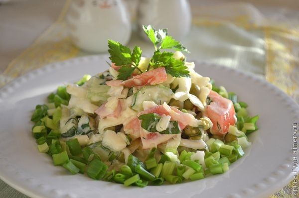 салат из капусты рецепт