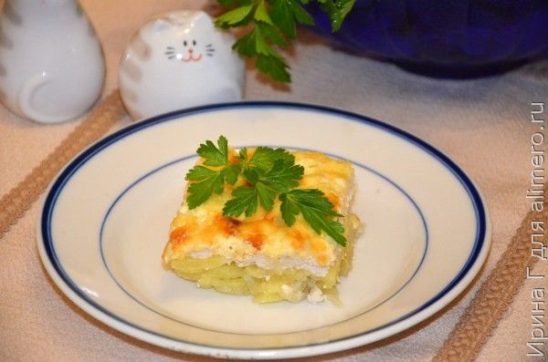 запеченный картофель с куриным фаршем и сыром запеченный картофель с куриным фаршем и сыром