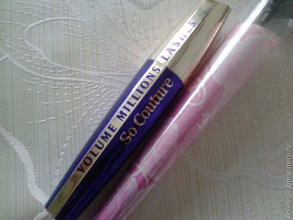 Тушь для ресниц Loreal VOLUME MILLION Lashes SO COUTURE