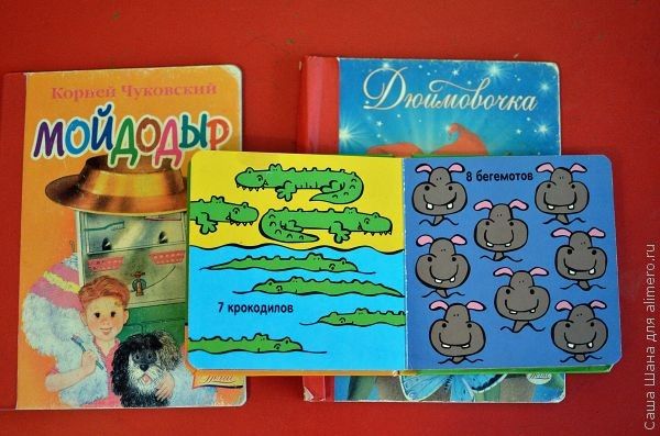 Приобщая ребенка к миру книг...
