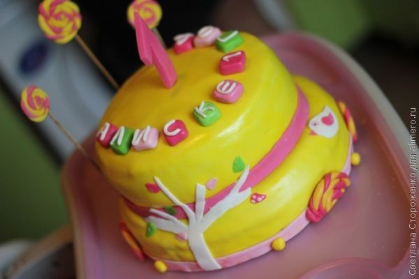 Как мы отмечали первый день рождения нашей доченьки