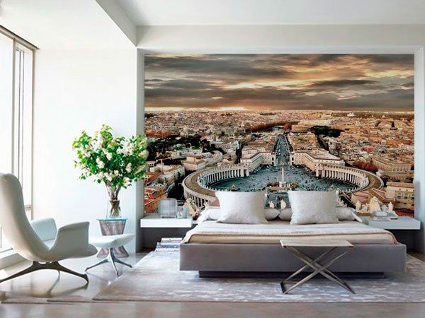 Фотообои в интерьере Фотообои в интерьере
