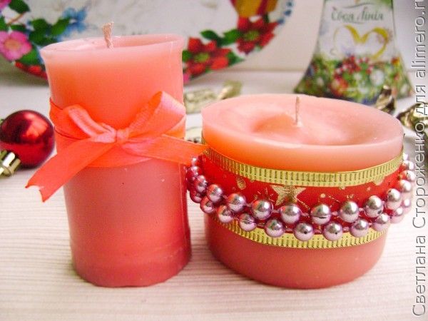 Свечи своими руками Свечи своими руками