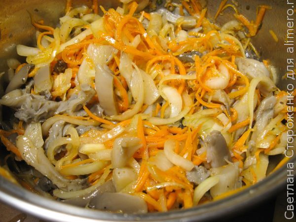 вешенки по корейски рецепты приготовления