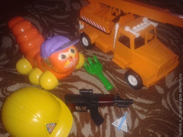 Мальчишеские игрушки в четыре года