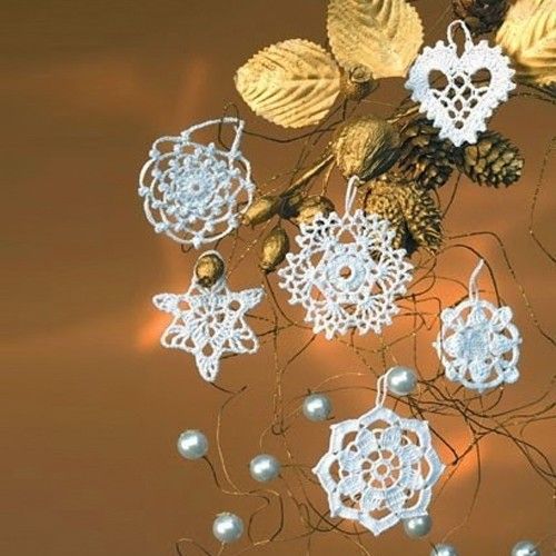 Снежинки крючком, схемы Снежинки крючком, схемы