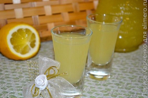 Лимонный ликеры в домашних условиях рецепт 593