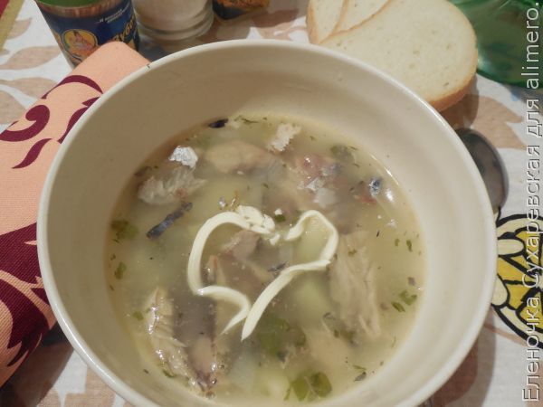 Суп из сардин