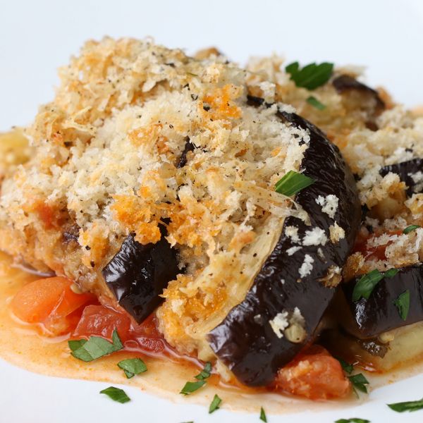 Баклажаны Хассельбек – красивое и ароматное овощное блюдо