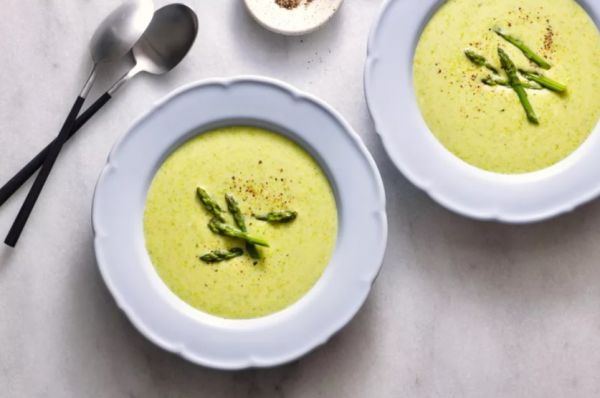 Крем-суп из спаржи за 25 минут – нежный и очень ароматный