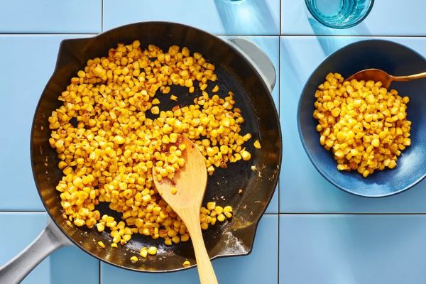 Жареная кукуруза на сковороде за 25 минут
