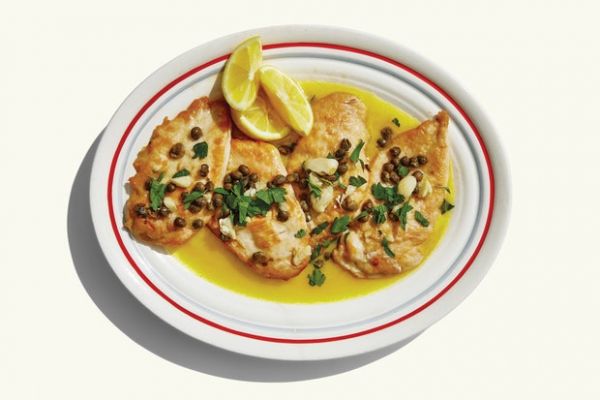 Пиката из курицы - простое итальянское блюдо