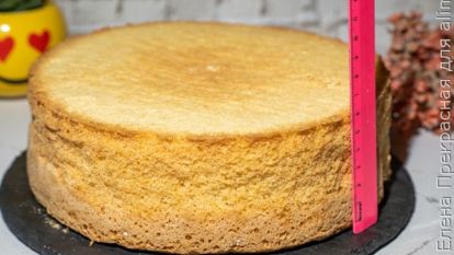 Бисквитный корж для торта в духовке - пошаговый рецепт приготовления с фото