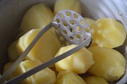 Картофельное пюре на воде без всего – пошаговый рецепт приготовления с фото
