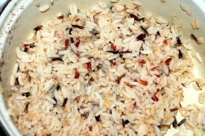 Рис с кукурузой и зеленым горошком, рецепт