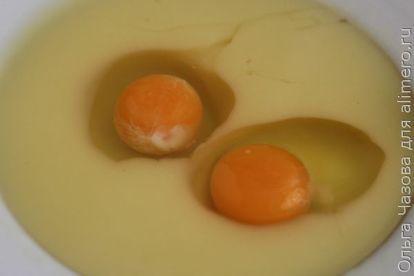 яйца в пюре