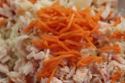 корейская морковь в салате