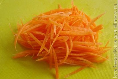 суп сельдерейный, морковь