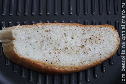 подсушиваем хлеб