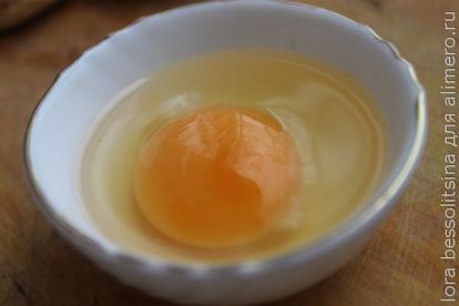яйцо в пиалке