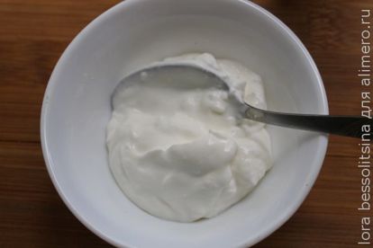 йогурт с сахаром