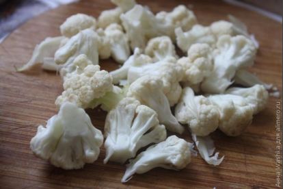 Запеканка из цветной капусты со сливками - пошаговый рецепт приготовления с фото