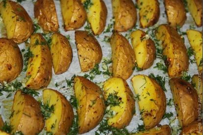 Рецепты картофеля по-деревенски в духовке от Шефмаркет