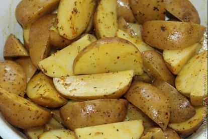 Классический рецепт картошки с чесноком