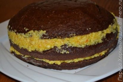 Как приготовить апельсиновый шоколадный пирог