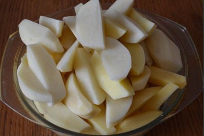Картофель, запеченный с лимонной цедрой — рецепт с фото пошагово