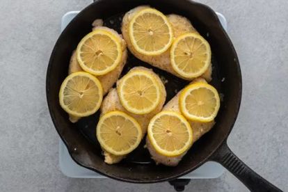 Куриное филе с лимоном и базиликом